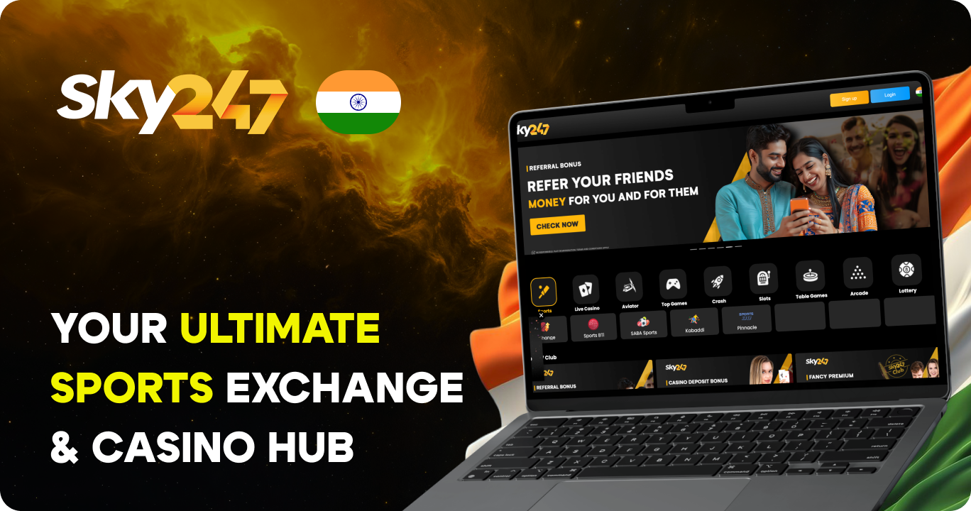 SKY247 - Your Ultimate Sports Exchange and Casino Hub in India